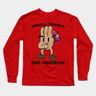 Funny Fingerboard Long Sleeve T-Shirt